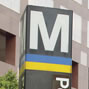 Metrorail station sign