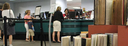 Photo: Library interior