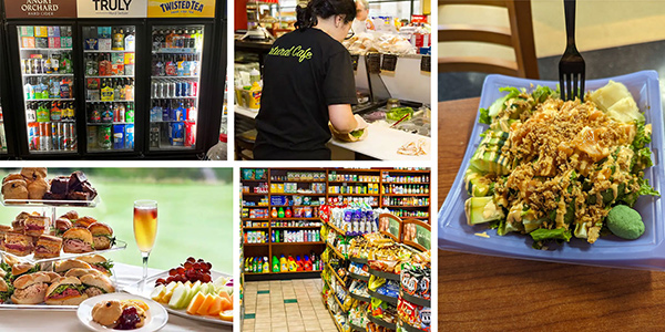 Collage of Natural Cafe Market and Deli