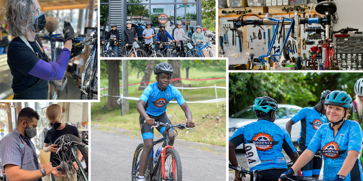 Phoenix Bikes Collage