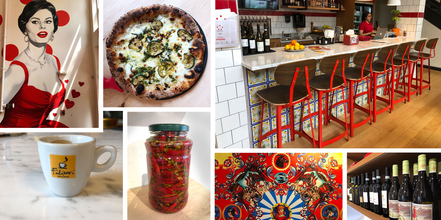 Collage of Stellina Pizzeria