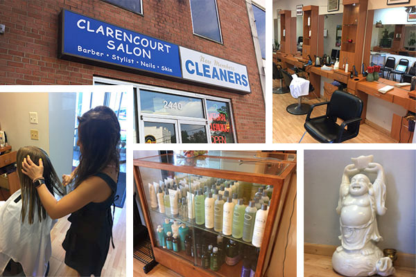 Photo montage - Clarencourt Salon