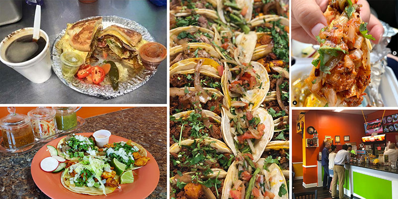 Collage of Tortas y Tacos la Chiquita